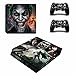 Produktbild PS4 Slim PlayStation4 Slim Designfolie Sticker Skin Set für Konsole + 2 Controller by Funky Planet (PS4 Slim Joker)