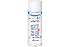 WEICON Spray Sellador Universal | 400 ml | Sellado impermeable para uso interior y exterior | Gris