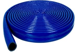 NAJDER Tuyau D'isolation Thermique Acoustique 10 m TER Max, Diamètre 35/6 mm, Tube Isolant Manchon en Mousse Flexible, Polyéthylène, Chauffage, Sanitaire, Couleur: Bleu