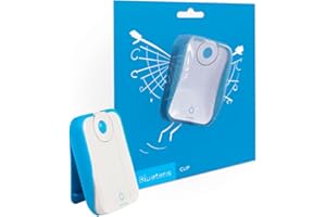 BLUETENS - CLIP01 - Clip de fixation ceinture, Bleu, 5