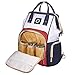 Produktbild Chigant Mama Rucksack Wasserdicht Baby Wickelrucksack Multifunktional Wickeltasche Babytasche Kein Formaldehyd Reiserucksack mit 2 Kinderwagen-haken und USB-Ladeschnittstelle für Unterwegs