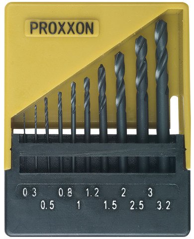 Proxxon 28874 HSS Spiralbohrersatz 0,3-3,2 mm, 10 teilig