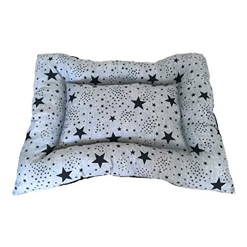 Cisne 2013, S.L. ¡Oferta! Cama para Mascota Estampado Estrellas Azules 75 * 55cm.