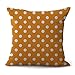 Produktbild Isece Dot Series Cushion Covers Mushroom Owl Red Orange Turquoise Painting Cotton Linen 18x18/45x45cm Throw Pillow Cases for Home Sofa Bed Decorative