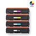 Produktbild Airby® Kompatibel CF400X CF401X CF402X CF403X 201X Toner kartusche für HP Color LaserJet Pro MFP M277dw, M252dw, MFP M277n, M252n, Hochleistungspaket 4 (Schwarz, Cyan, Gelb, Magenta)