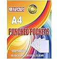 Partner A4 Punched Pocket Clear PT-8C100 100 Pieces