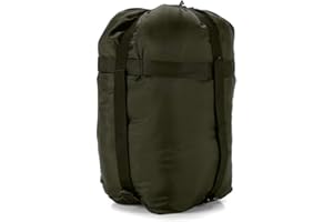 Snugpak Compression Sack WGTE - Durable Nylon Compression Stuff Sack for Camping and Trekking – Travel Bag with 4 Straps & Drawcord System for Sleeping Bags, Clothes – Reduces 30-50% Bulk