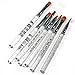 Neverland 7Pcs Acrylic UV Gel Nail Art Painting Design Pen Polish Brushes set