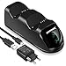 Produktbild PS4 Controller Ladestation mit 5V/2A USB Netzteil und LED Statusanzeige, ECHTPower Dualshock 4 Ladestation Halterung für Playstation PS4 / Slim / Pro Kabellosen Controller Gamepad
