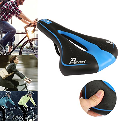 Ondeni Universal Mountainbike Sattel Trekkingsattel Fahrradsattel MTB Radsport Soft Fahrradsitz für Herren Damen - 7