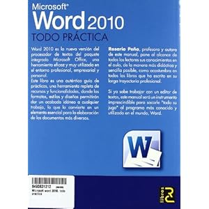 Microsoft WORD 2010. Todo práctica