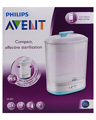 difference between philips avent 2 in 1 and 3 in 1 steriliser