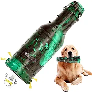 Dog Toys for Large Dogs?Mirturs Dog Chew Toy- Wine Bottle- Made Durable & Strong Novelty Play Toy