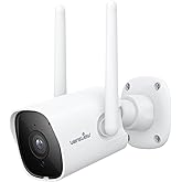wansview Telecamera di sorveglianza per esterni, WiFi, 2K, per esterni, WiFi con area di privacy, audio a due vie, slot per s