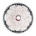 Produktbild Elviray 11-Fach Kassette 11-50T Kompatibel Rennrad Shimano Sram System Hochfeste Stahlkettenräder, die Sich in Schwarz und Silber zusammenklappen Lassen
