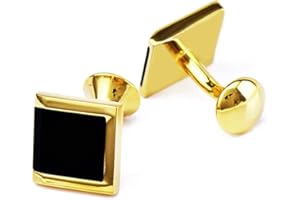 S&W SHLAX&WING S & W Hochzeit Manschettenknöpfe für Männer Manschetten mit Geschenkbox Crystal Emaille Business für Smoking Shirts