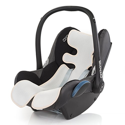 Atmungsaktive Universal Sommer-Sitzeinlage / Sitzauflage für Auto-Kindersitze und Babyschalen | verringert Schwitzen Ihres Kindes – kühlt durch Luftzirkulation | ideale Alternative zum Sommerbezug | PREMIUM QUALITÄT - 2