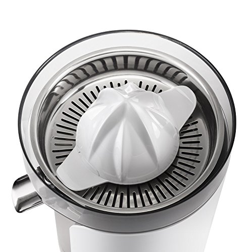 Grundig CJ 7280 W Zitruspresse mit Tropfstopp-Funktion inklusiv Deckel, weiß / edelstahl - 5