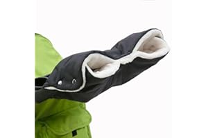 MRTWDK Kinderwagen-Handwärmer, Kinderwagen-Muff, Handwärmer, Kinderwagen-Handschuhe, Handwärmer mit warmem, weichem Flanell, Winter-Kinderwagen-Muff, wasserdicht, winddicht, Universalgröße für Buggy-