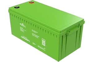 Offgridtec - Batteria solare al gel da 200 Ah, 12 V, ultra resistente ai cicli