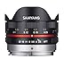 Price comparison product image Samyang 7.5 mm Fisheye F3.5 Manual Focus Lens for Micro 4/3 - Black