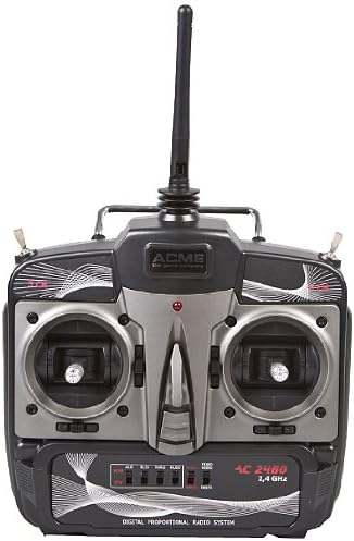 6 Channel 2.4 GHz RC System Transmitter + Receiver