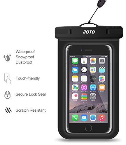 Custodia impermeabile universale per cellulare JOTO per iPhone 6S 6,6S Plus, SE 5S 5 7, Samsung Galaxy S7 S6, Note 5 4, HTC LG Sony Ericsson Motorola fino a 6,0 