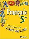 Image de Français, 5e : l'art de lire