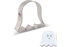 ANN CLARK COOKIE CUTTERS Formina per Biscotti Stampo a forma Halloween di fantasma, 8,9 cm, Prodotto negli Stati Uniti by Ann Clark