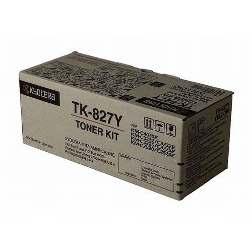Preisvergleich Produktbild Kyocera Mita TK-827Y OEM Yellow Toner Cartridge by ACM