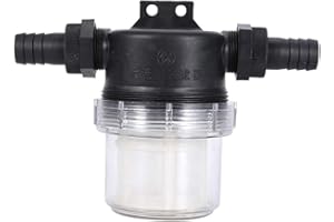 Atyhao Gartenteich Inline-Maschensieb Wasserpumpe Filter Bewässerungsrohrleitungsfilter