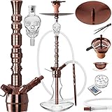 Aus dem Hause DILAW bieten wir Ihnen hier eine tolle, qualitative hochwertige Shisha Edelstahl Komplettset an.