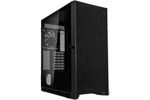‎KOLINK Kolink Unity Lateral Performance PC Case, Three PWM Fans, Hinged Door Tempered Glass, 410mm GPU Freedom, E-ATX Motherboards, Steel, Mid-Tower Case, Black