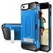 Produktbild iPhone 7 / iPhone 6 Case, Evocel [Explorer Series Pro] Premium Dual Layer Hybrid Protector [Metal Kickstand][Credit Card Slot] For iPhone 7 / iPhone 6 (4.7 inch) , Blue (EVO-IPH7-CK02)