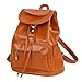 Produktbild CrazySell Damen Vintage Leder Rucksack Schultasche Daypacks Für Outdoor Sports