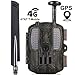 Produktbild 4GLTE Wireless Cellular Trail-Kamera, Jagdvideokameras, GPS-Kamera-Tracking, 12MP / 1080P mit 2"-LCD-Bildschirm - Sendet an jedes Netzwerktelefon