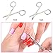 CoFashion Cuticle Scissor Stainless Steel Nail Clippers Curved Manicure Multifunctional Beauty Tool