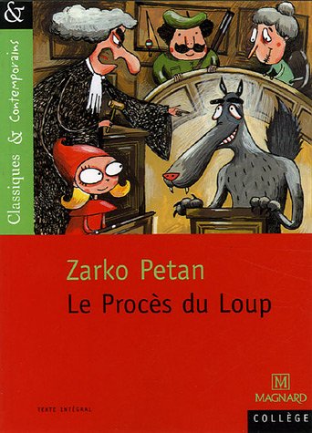 couverture de : Le proc&egrave;s du loup