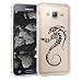 Produktbild kwmobile Samsung Galaxy J3 (2016) DUOS Hülle - Handyhülle für Samsung Galaxy J3 (2016) DUOS - Handy Case in Schwarz Transparent