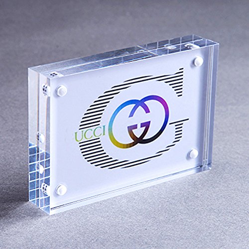 Glasklar Maul Acryl Fotorahmen mit Magnetverschluss - 2
