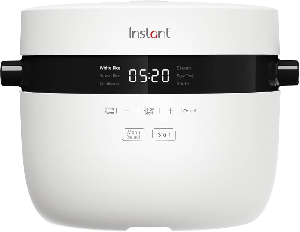 Instant Pot Hızlı Pilav Pişirici ve Buharlı Pişirici - Otomatik, Buharlı Pişirici, Sote ve Kızartma Makinesi, 40 Porsiyon Kapasiteli, 5L