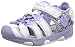 Geox Baby-Boys, First Steps Shoes, B Sandal Multy Girl, Multi (Multicolor (White / Lilac)), Toddler 6
