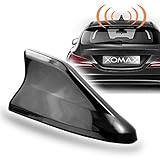 Kombi-Dach-Antenne in Haifischflossen-Optik unterstützt für DAB, DAB+, AM, FM und GPS Empfang