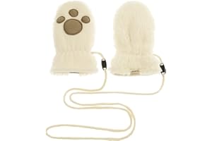 Barts Moufles pour Enfant Noa Paws gants en tricot moufles
