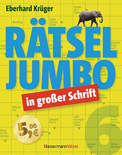 Rätseljumbo in großer Schrift 6