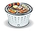 Produktbild Rowi Tisch-Holzkohlegrill VIVA Grillerette Classic Weiß 35 cm Lüfter