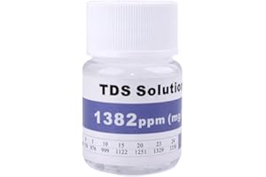GENERIC Tds Calibration Solution - Conductivity Standard Solutio, Calibration Liquid Ec Buffer Solution | Standard Ec Calibration Fluid, Reusable Ec Calibration Fluid, Supplies 25ml for Tds Meter, Ec Meter