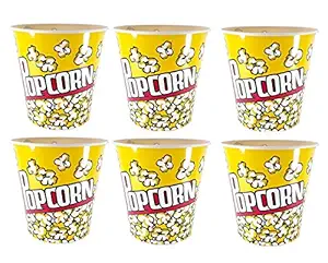 Perpetual Bliss Disney Theme Popcorn Container (Multicolour) - Pack of 6