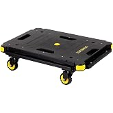 Stanley PC531 137 kg 55x45 cm D&ouml;rt Tekerli Y&uuml;k ve Paket Taşıma Arabası, Sarı/Siyah