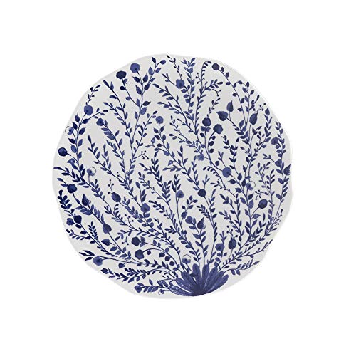 Rose & Tulipani - Plato Llano (27 cm, Nailon/A), Color Azul